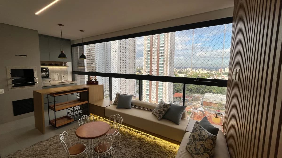 Fachada do Apartamento Mobiliado à Venda no Finest Bueno | 4 quartos e 160m²