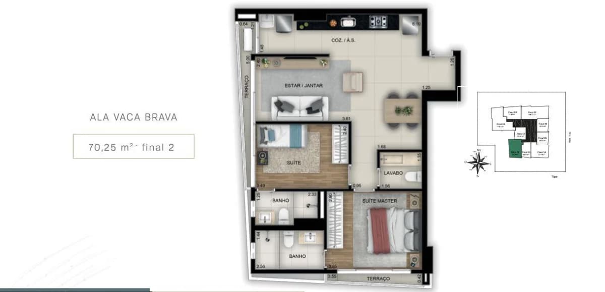 Fachada do Apartamento à Venda no Setor Bueno