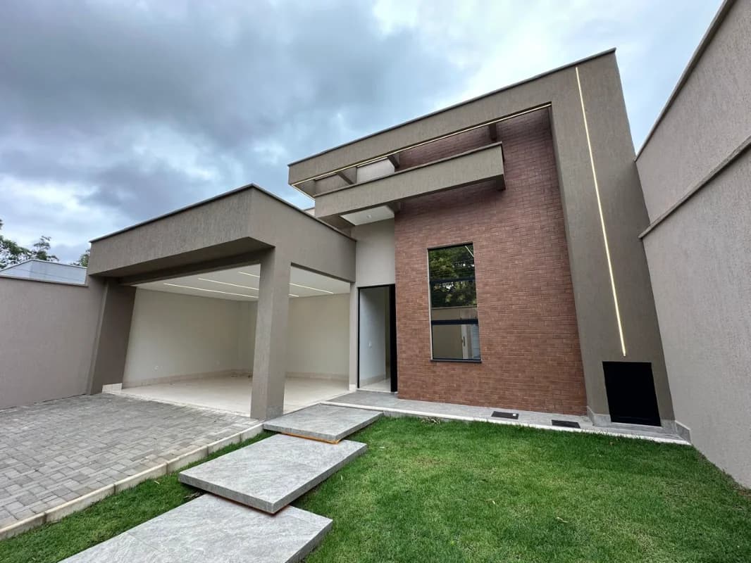 Fachada do Casa Térrea à Venda no Setor Faiçalville