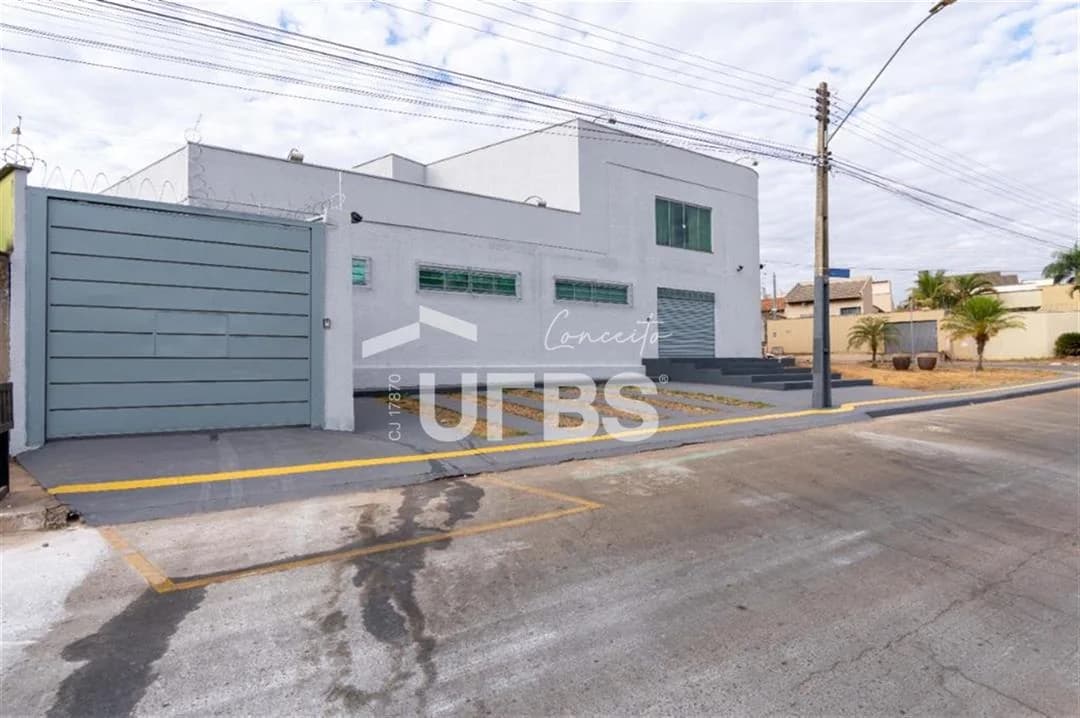 Fachada do Galpão à Venda no Residencial Vereda dos Buritis em Goiânia